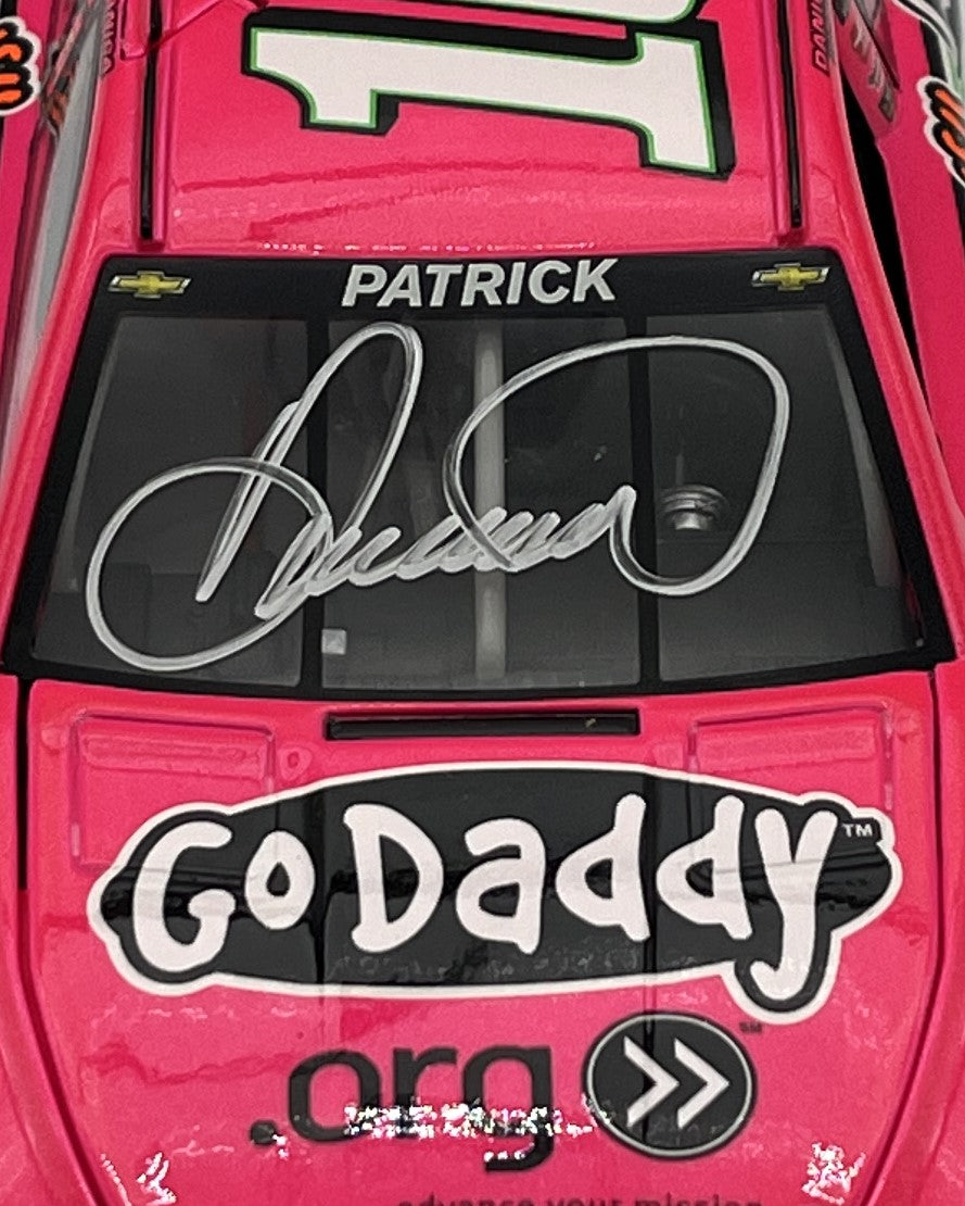Item G928 - Danica Patrick Autographed 2013 GoDaddy.com Pink 1:24 Nascar Diecast