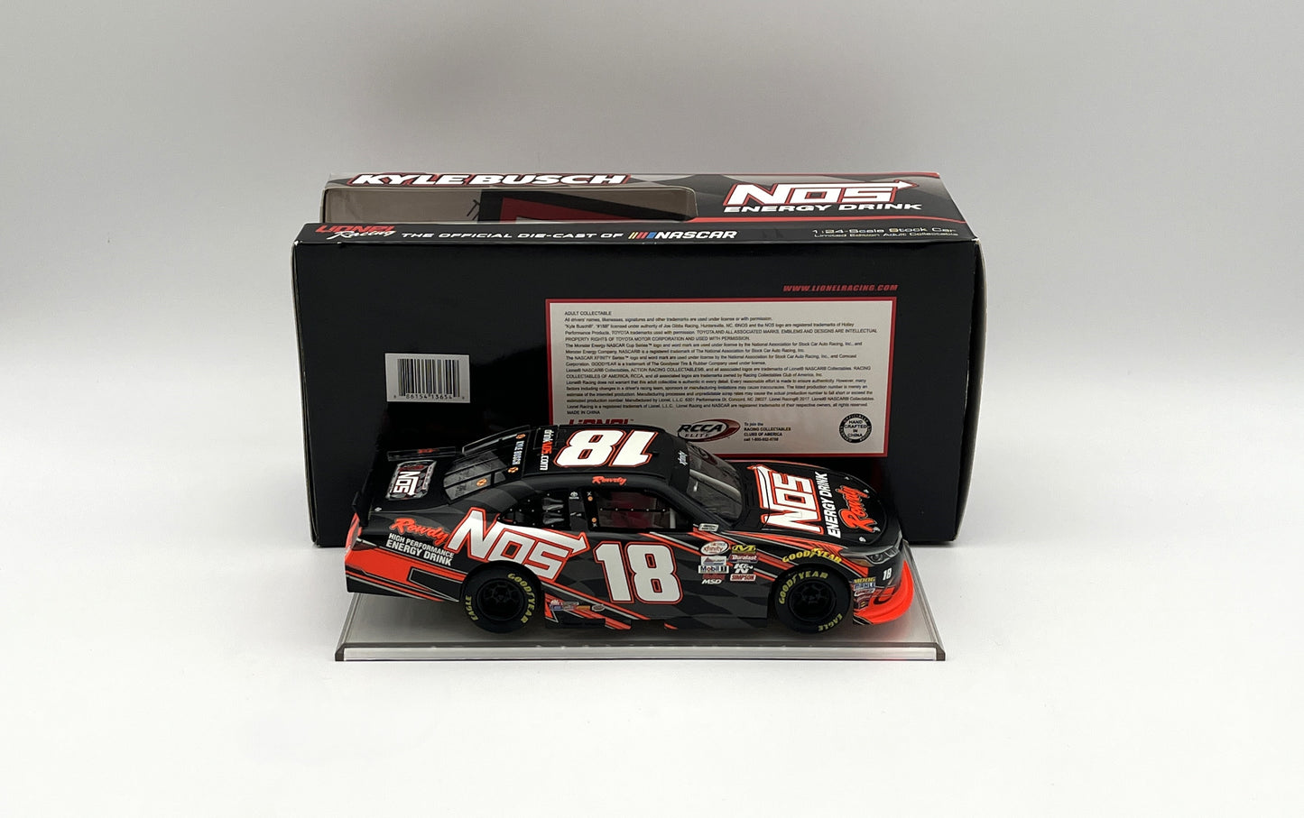 Item G924 - Kyle Busch 2017 NOS Energy 1:24 Nascar Diecast