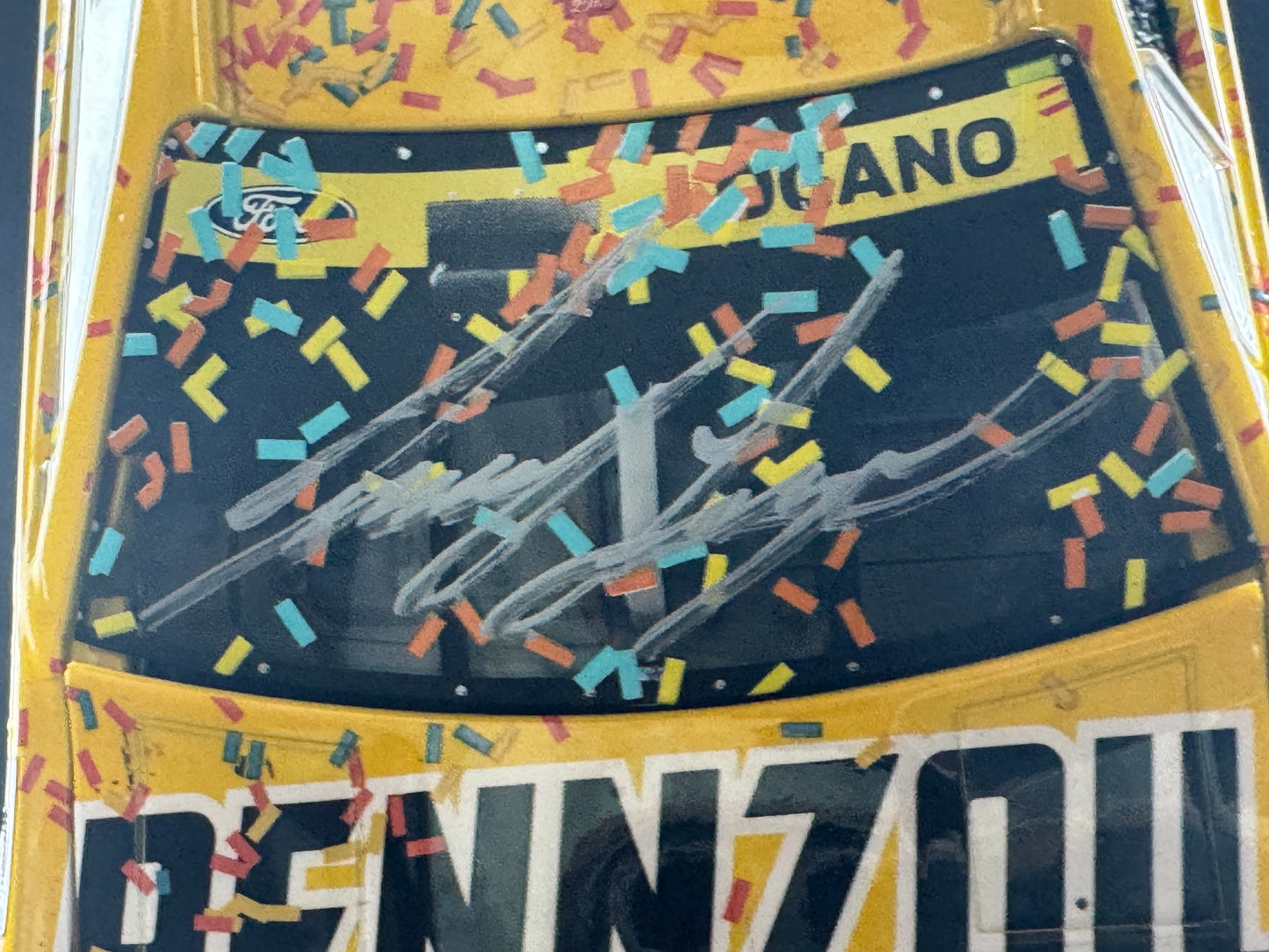 A - Item K439 - JOEY LOGANO #22 Shell-Pennzoil Phoenix Win 2022 Mustang Autographed
