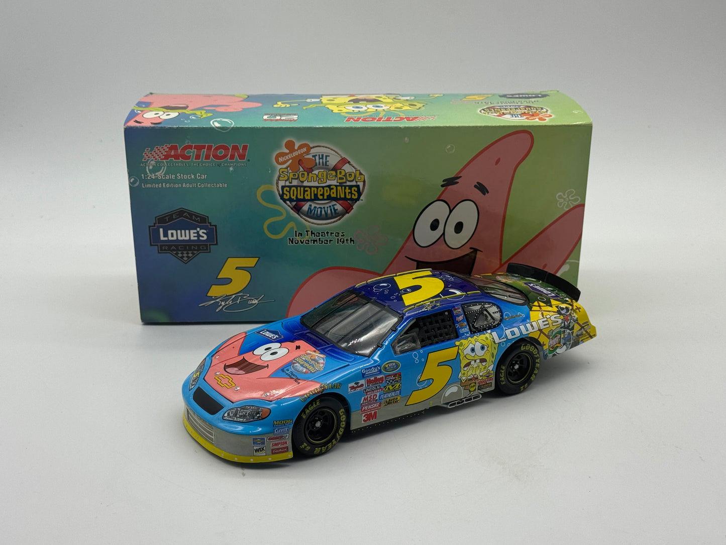 C - Item K531 - Kyle Busch #5 Lowe's / SpongeBob SquarePants 2004 Monte Carlo ARC