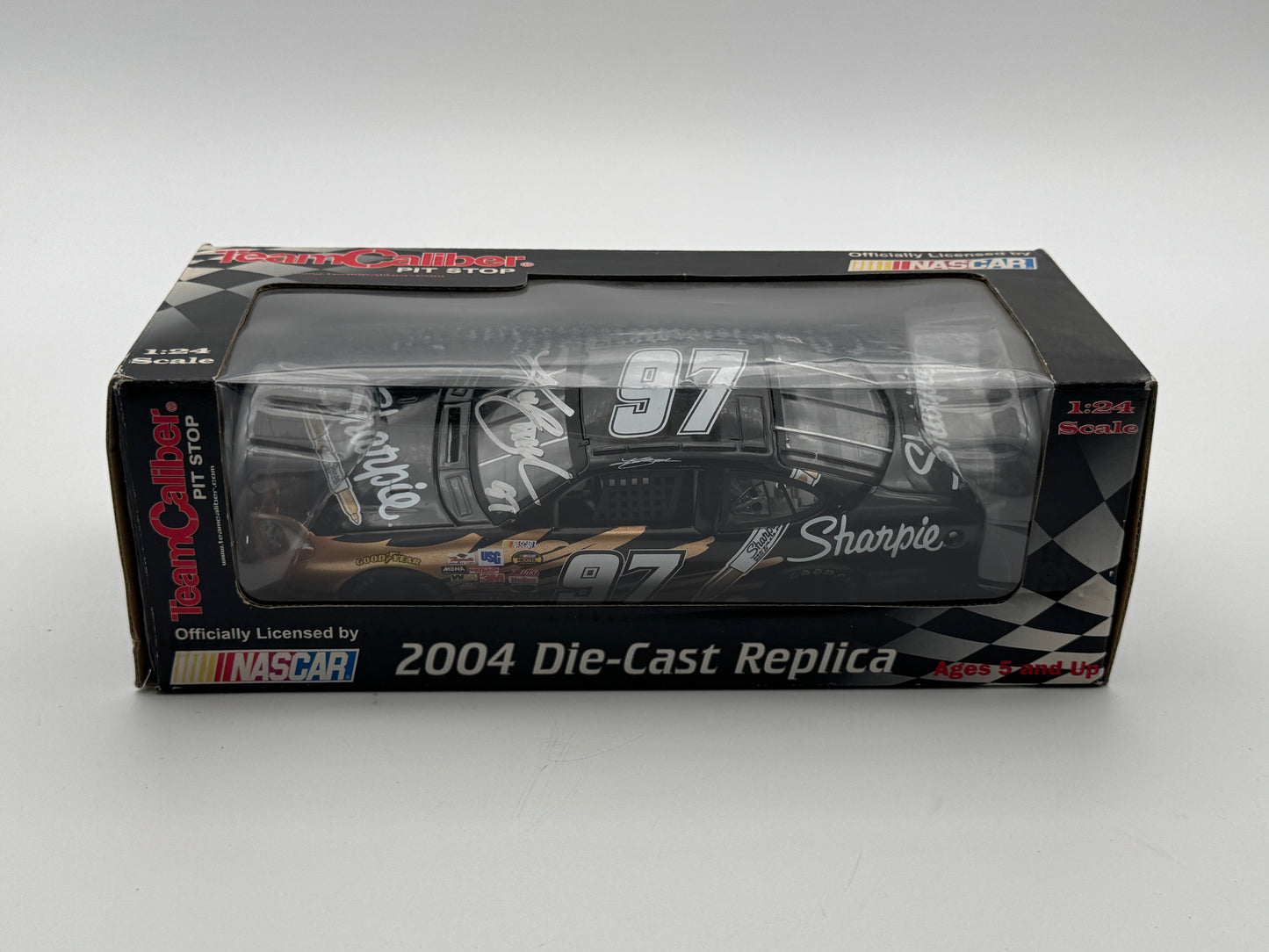 E - Item J777 - Kurt Busch #97 2004 Sharpie Autographed
