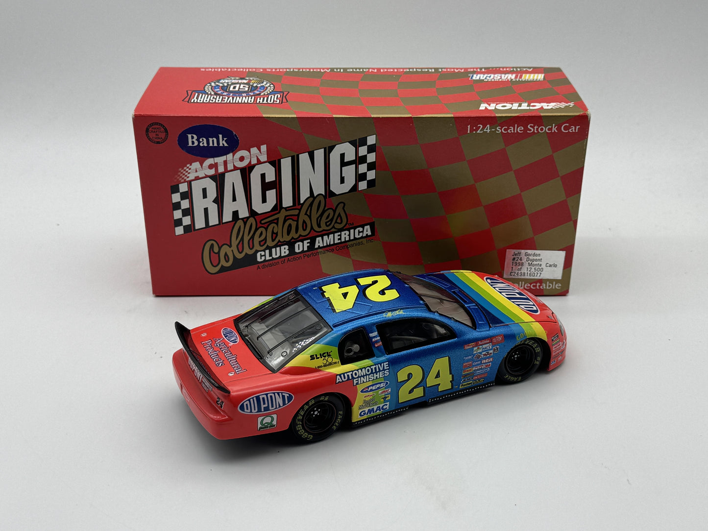 Item J584 - Jeff Gordon #24 Dupont 1998 Monte Carlo Bank