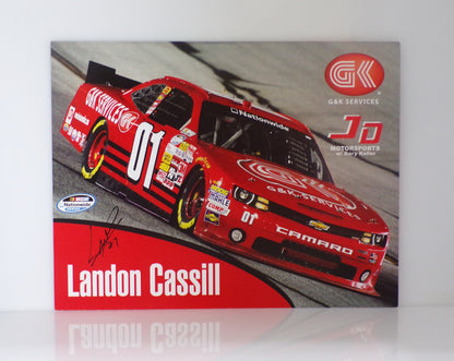 Item F195 -  Autographed Nascar Hero Cards Lot of 12