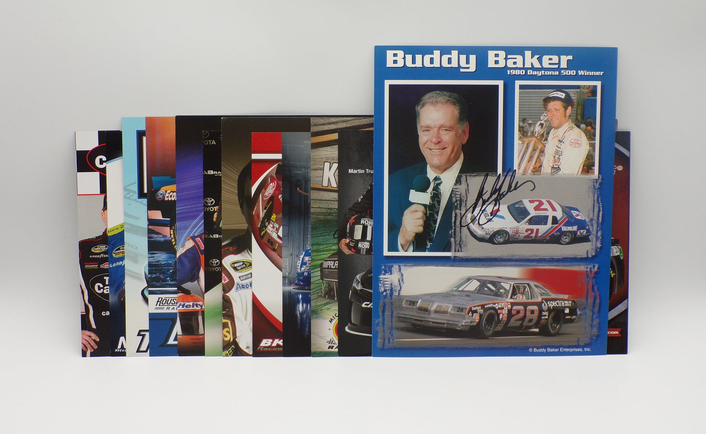 A - Item F204 -  Autographed Nascar Hero Cards Lot of 12