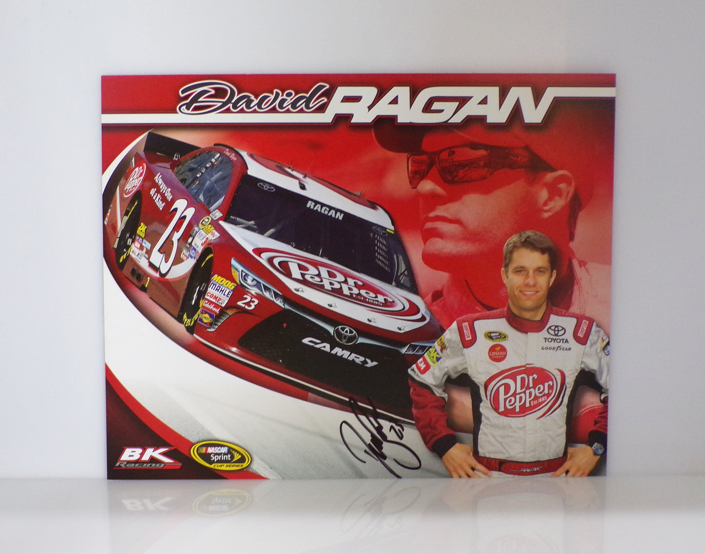 A - Item F204 -  Autographed Nascar Hero Cards Lot of 12