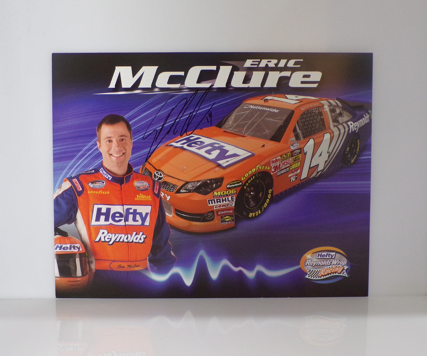 A - Item F204 -  Autographed Nascar Hero Cards Lot of 12