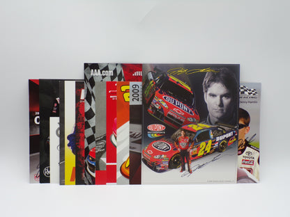Item F210 -  Autographed Nascar Hero Cards Lot of 12