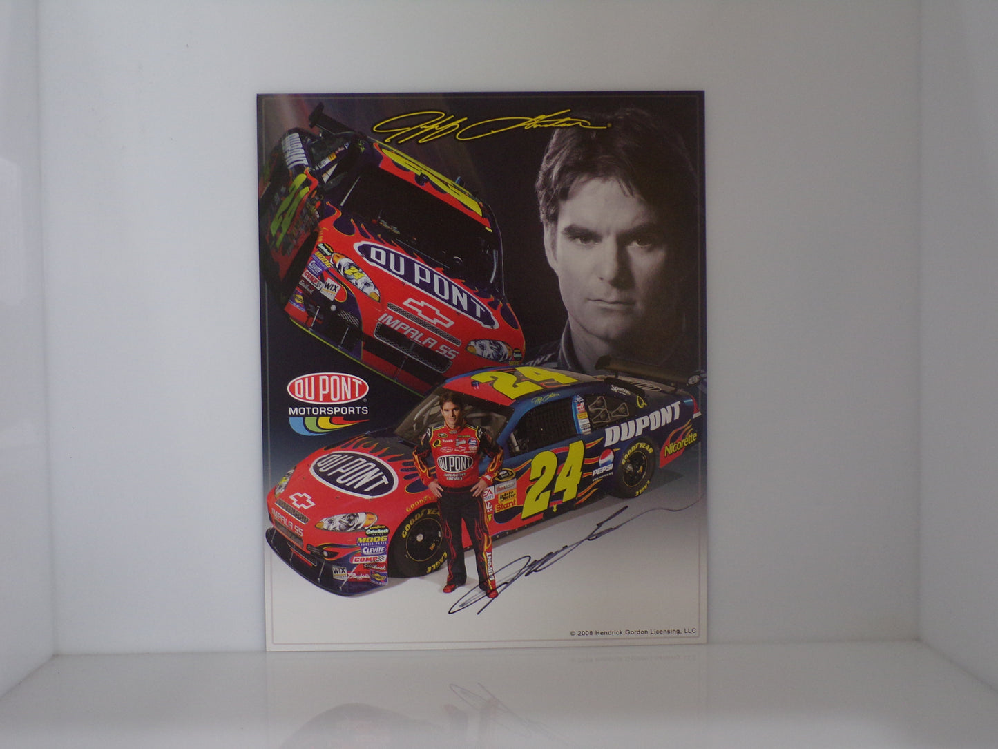 Item F210 -  Autographed Nascar Hero Cards Lot of 12