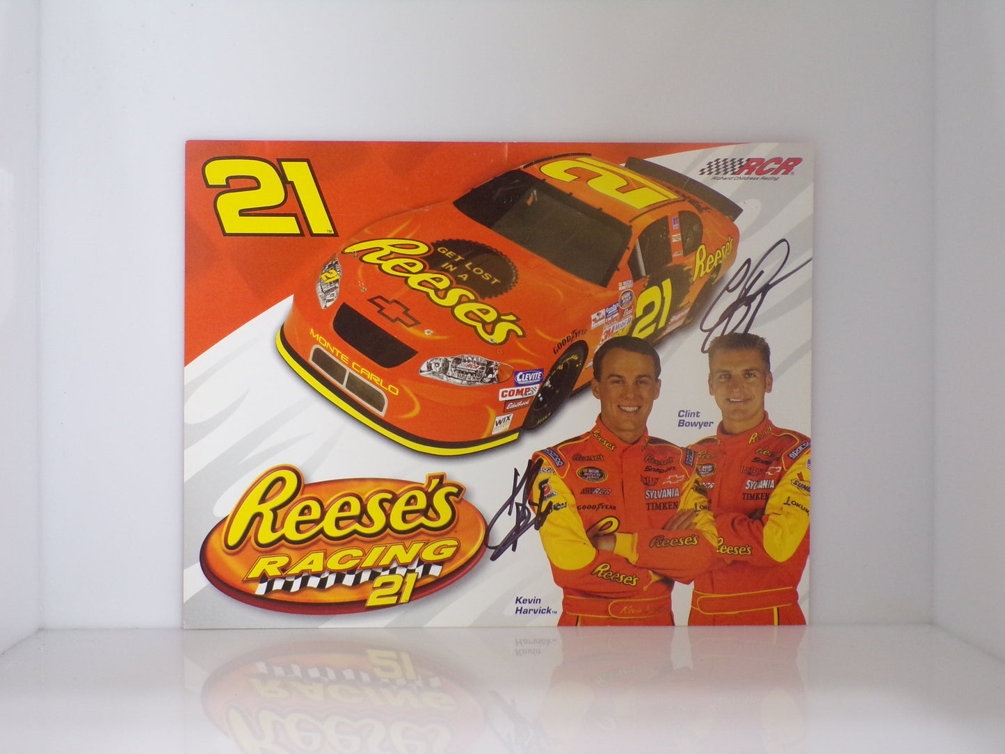 Item F210 -  Autographed Nascar Hero Cards Lot of 12