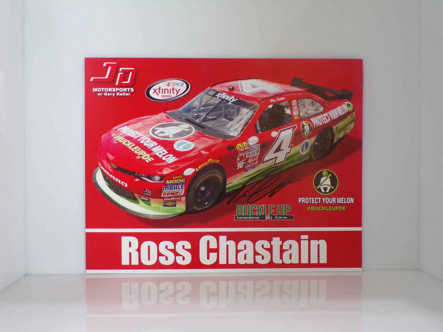 Item F210 -  Autographed Nascar Hero Cards Lot of 12
