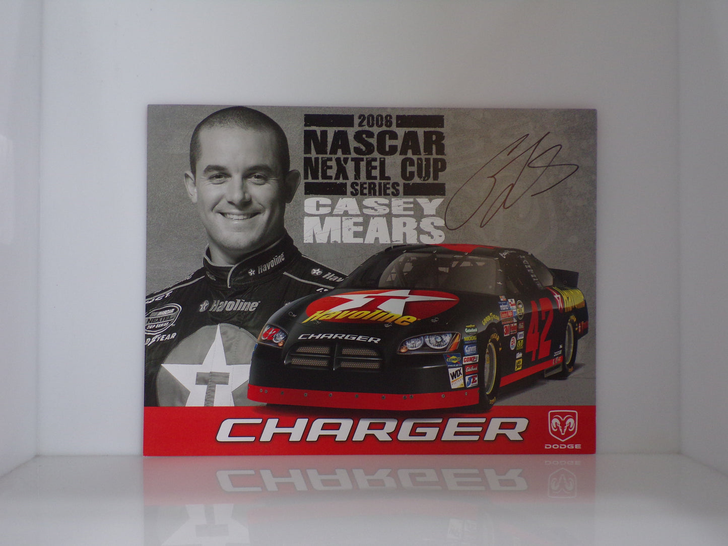 Item F210 -  Autographed Nascar Hero Cards Lot of 12