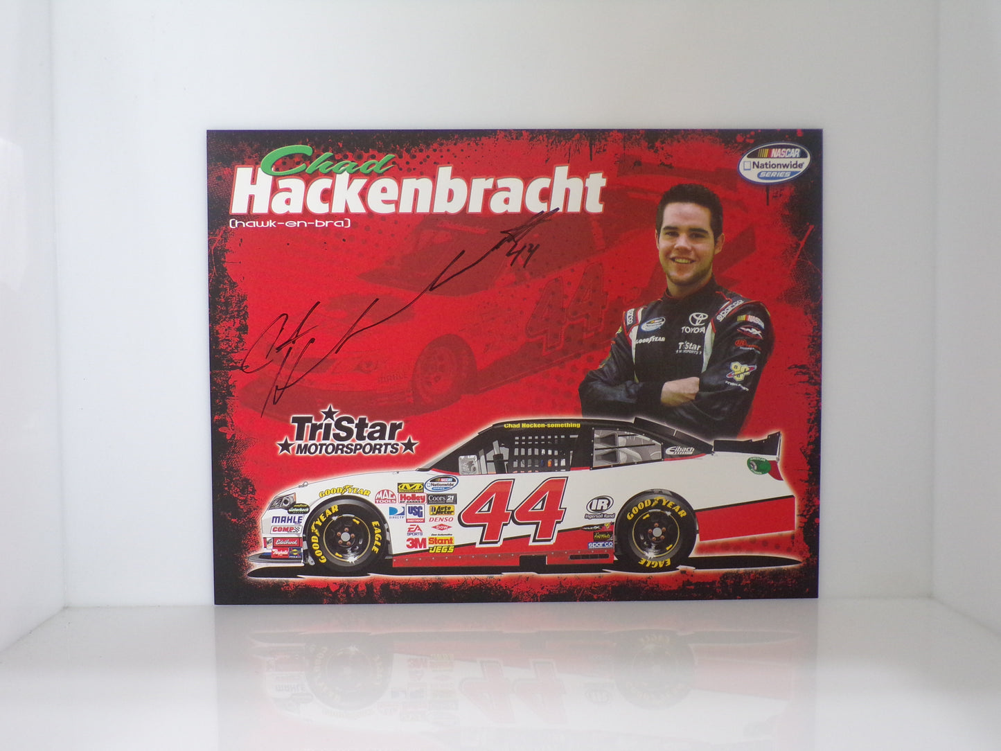 Item F210 -  Autographed Nascar Hero Cards Lot of 12