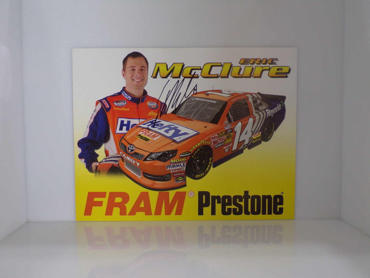 Item F210 -  Autographed Nascar Hero Cards Lot of 12