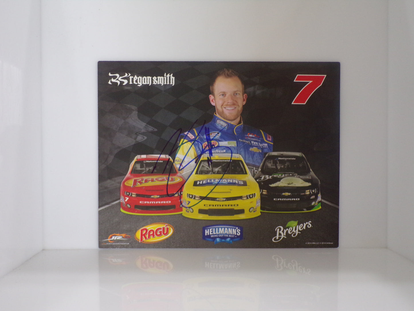 Item F210 -  Autographed Nascar Hero Cards Lot of 12