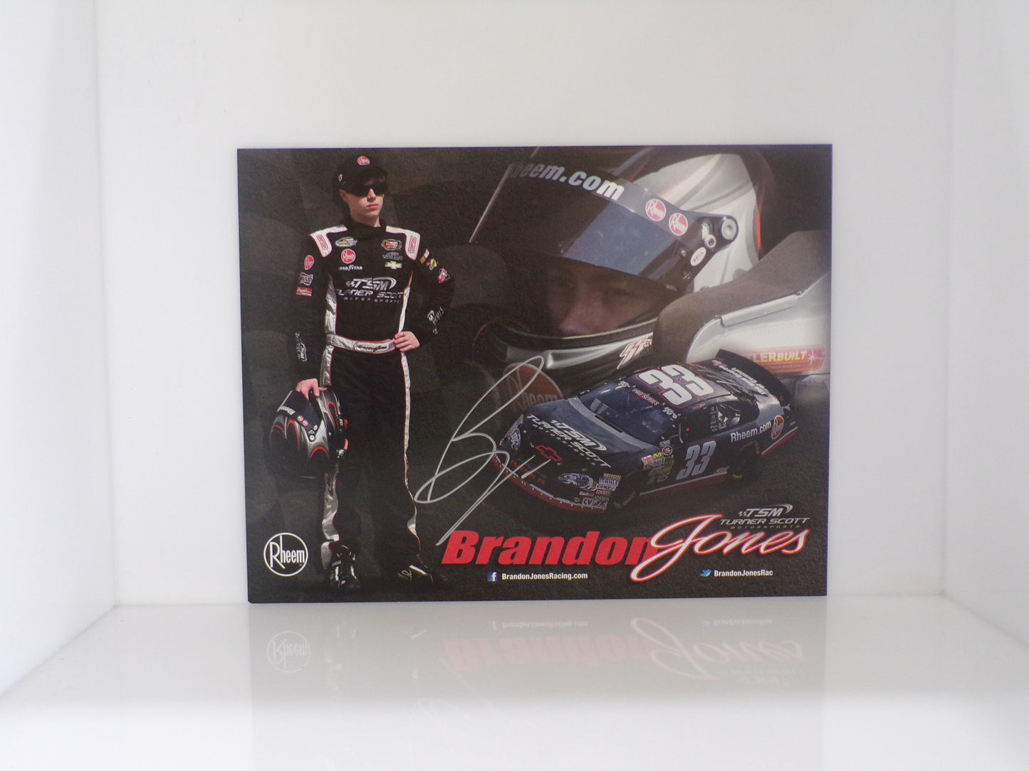 Item F210 -  Autographed Nascar Hero Cards Lot of 12