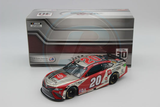 Item CL25-017 - Christopher Bell 2021 Toyota 1:24 Color Chrome Nascar Diecast