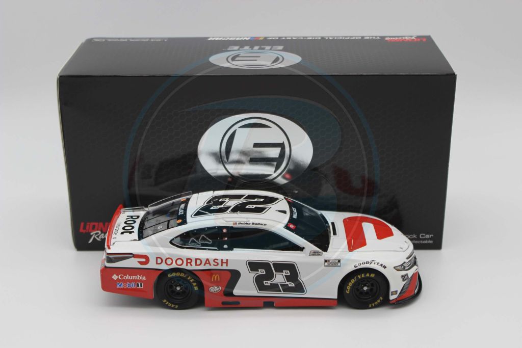 Item CL25-023 - Bubba Wallace 2021 Door Dash White 1:24 Elite