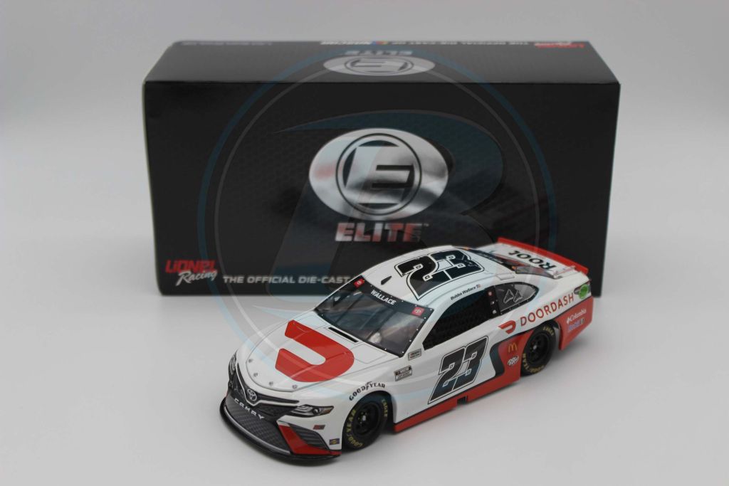 Item CL25-023 - Bubba Wallace 2021 Door Dash White 1:24 Elite