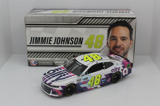 Item CL25-055 - Jimmie Johnson 2020 Ally / Blue Cross Blue Shield 1:24 Nascar Diecast