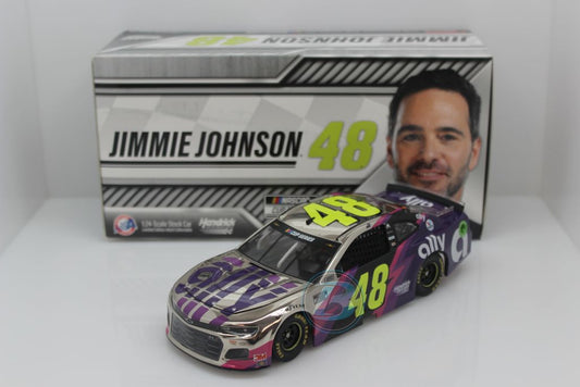 Item CL25-058 - Jimmie Johnson 2020 Ally Texas 1:24 Color Chrome Nascar Diecast