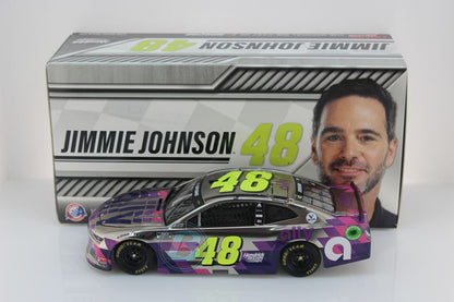Item CL25-064 - Jimmie Johnson 2020 Ally White 1:24 Color Chrome Nascar Diecast