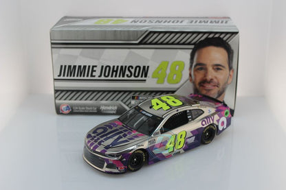 Item CL25-064 - Jimmie Johnson 2020 Ally White 1:24 Color Chrome Nascar Diecast
