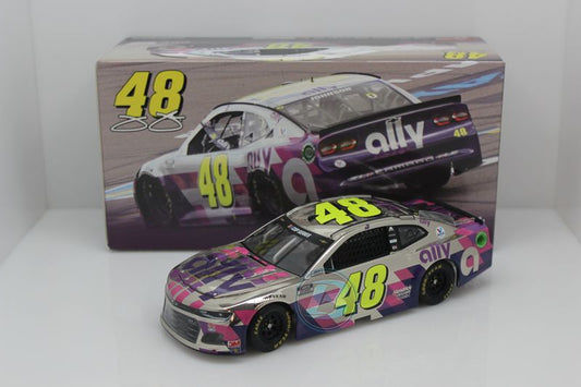 Item CL25-066 - Jimmie Johnson 2020 Ally Finale 1:24 Color Chrome Nascar Diecast