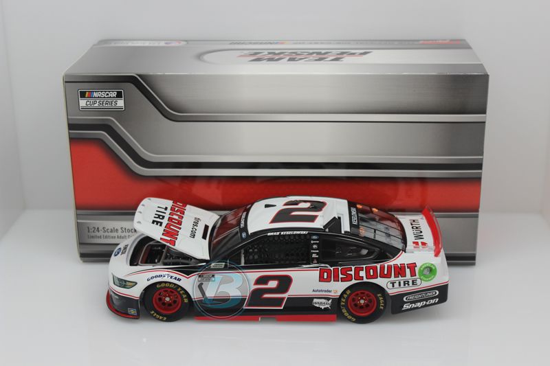 D - Item CL25-084 - Brad Keselowski 2021 Discount Tire 1:24 Nascar Diecast
