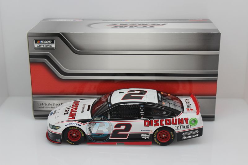 D - Item CL25-084 - Brad Keselowski 2021 Discount Tire 1:24 Nascar Diecast