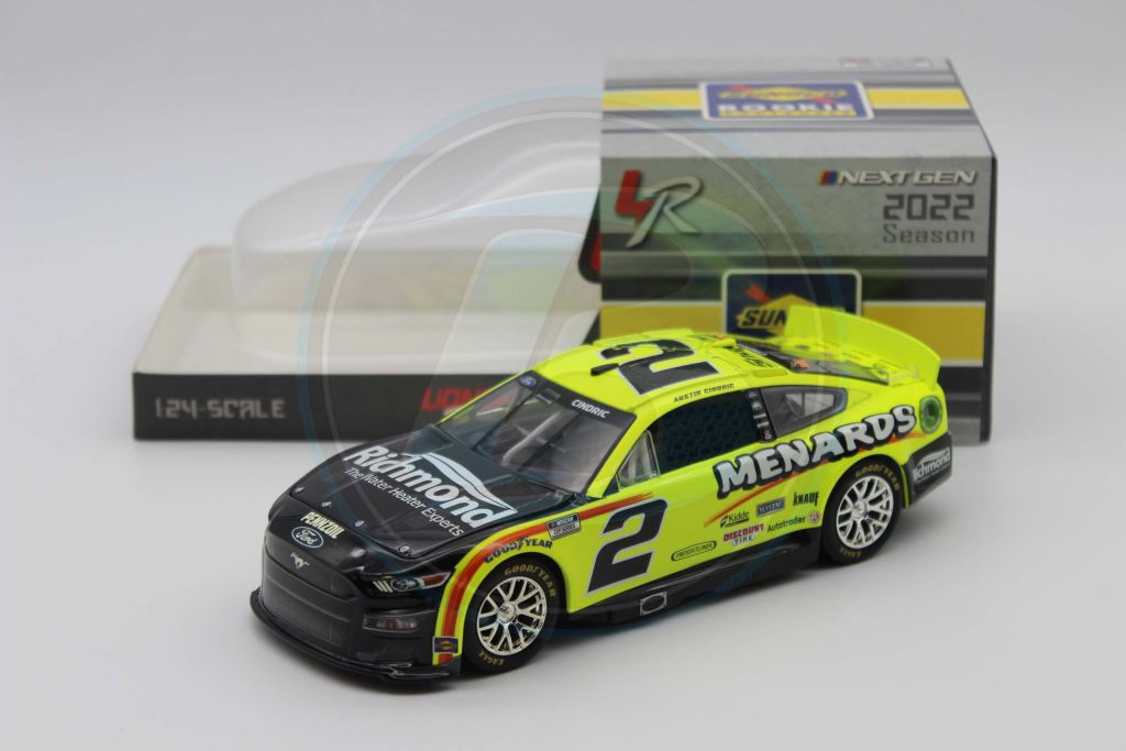 Item CL25-090 - Austin Cindric 2022 Menards / Richmond 1:24 Nascar Diecast