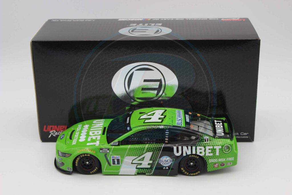 Item CL25-096 - Kevin Harvick 2021 Unibet 1:24 Elite Nascar Diecast