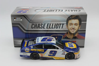 Item CL25-124 - Chase Elliott 2021 NAPA Bristol Dirt Raced Version 1:24 Nascar Diecast