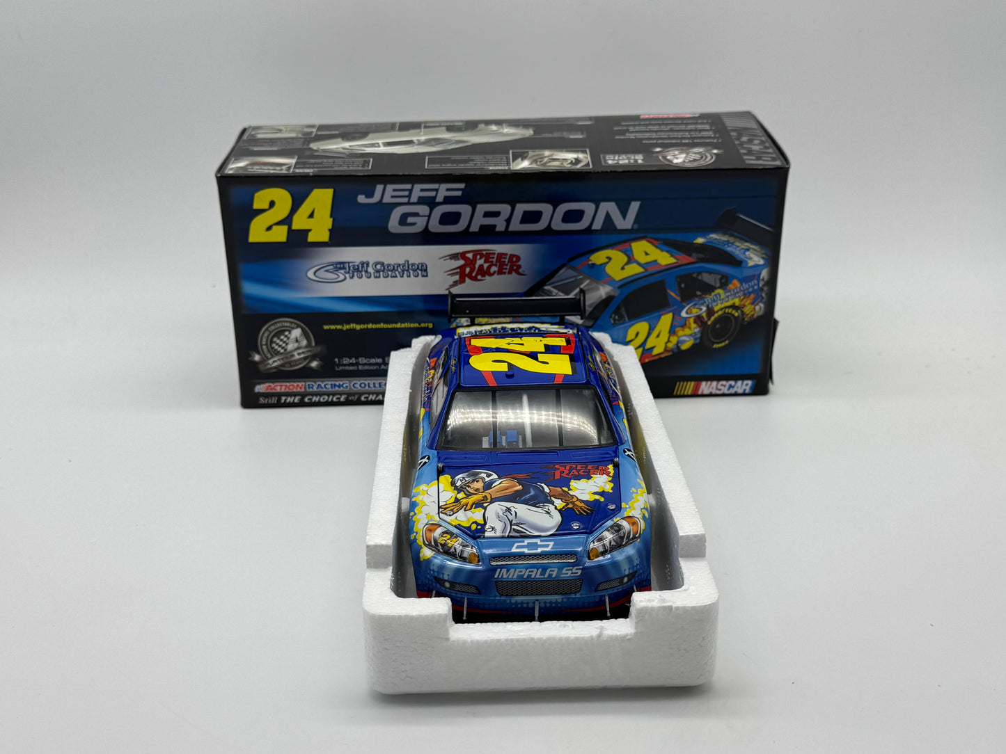 Item G193 - Jeff Gordon #24 Jeff Gordon Foundation Speed Racer 2008 Impala SS