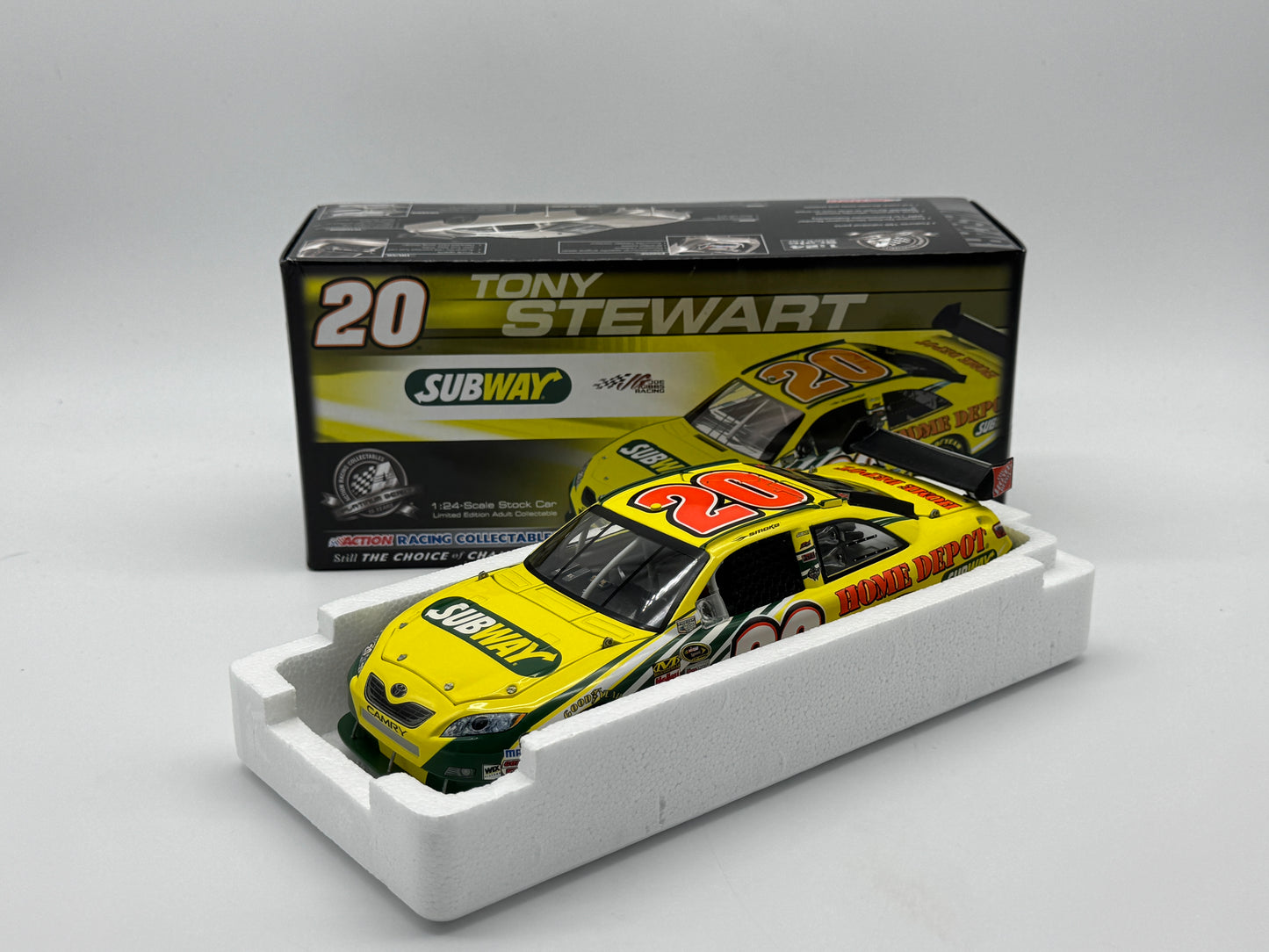 C - Item G429 - Tony Stewart #20 Subway 2008 Camry