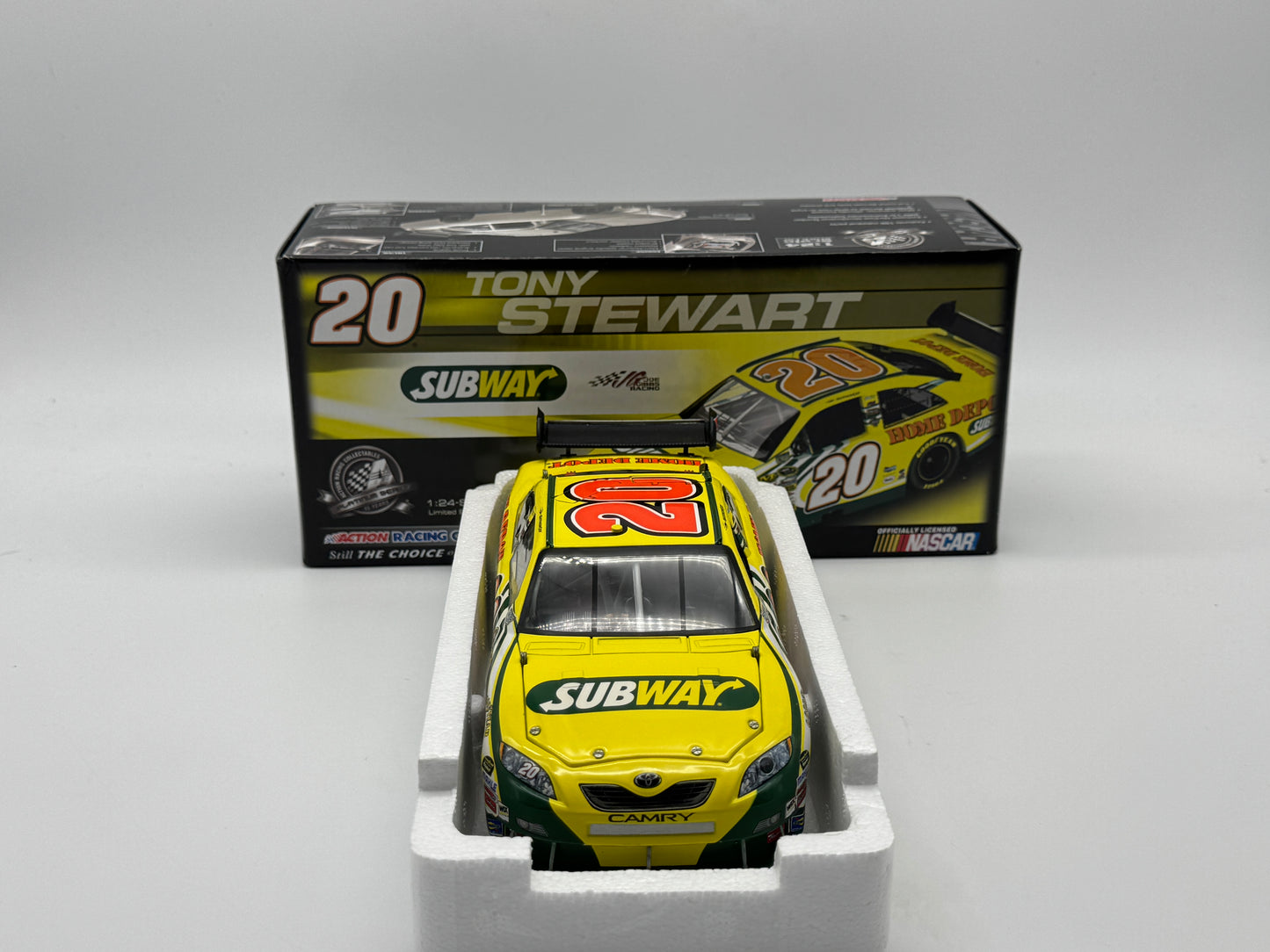 C - Item G429 - Tony Stewart #20 Subway 2008 Camry
