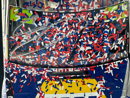 Item G627 - **Din 3** Chase Elliott #9 NAPA Auto Parts Charlotte Win 2019 Camaro ZL1 Elite Color Chrome **Autographed**