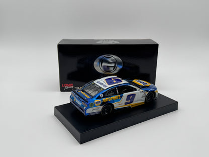 Item G634 - CHASE ELLIOTT #9 NAPA Road America Win 2021 Camaro ZL1 Elite Color Chrome **Autographed Din 5**