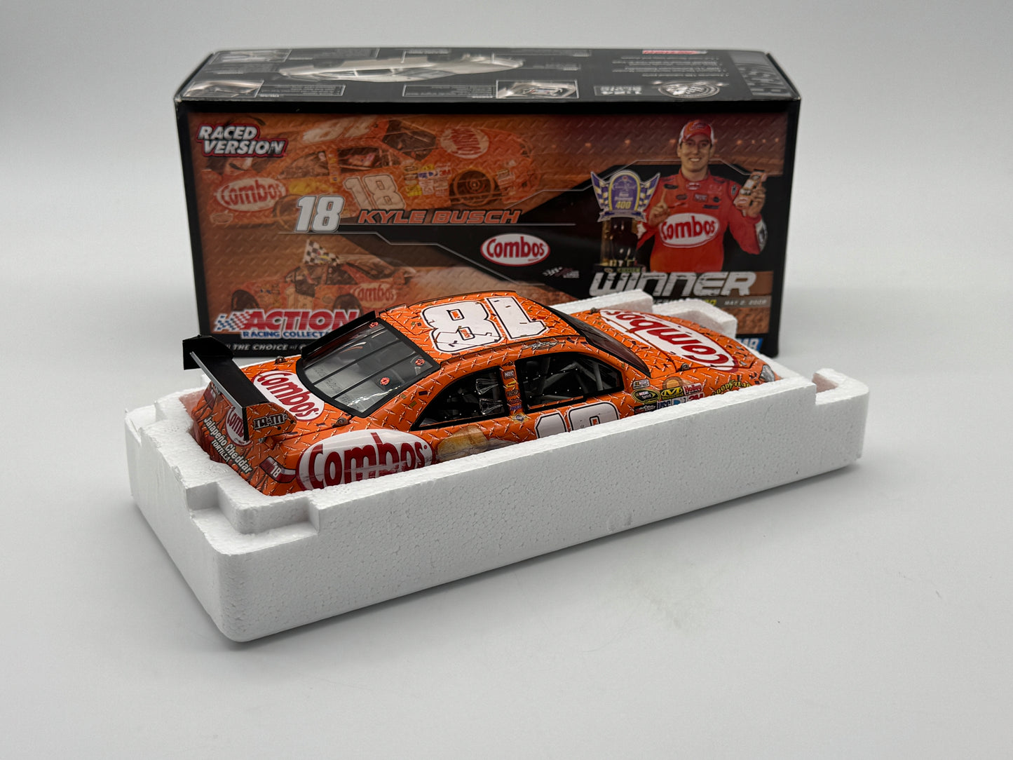 Item J869 - Kyle Busch #18 Combos Richmond Win 2009 Camry