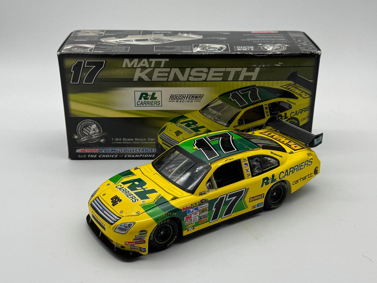 Item K059 - Matt Kenseth #17 R+L Carriers 2008 Fusion