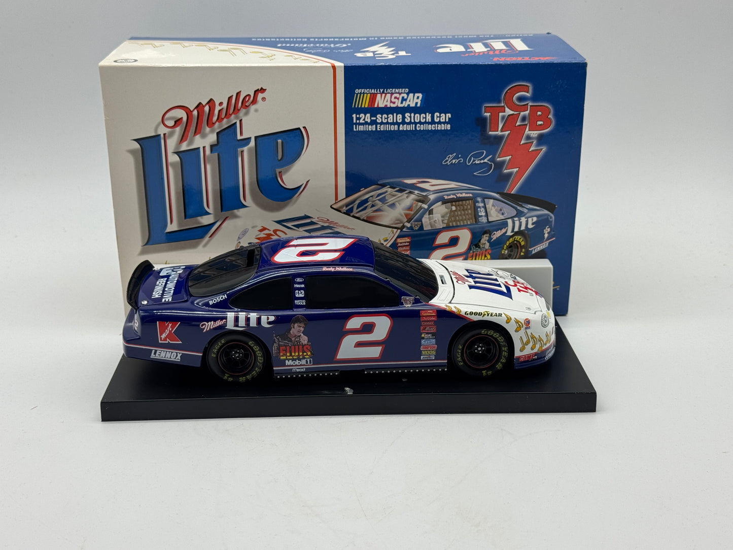 Item G901 - Rusty Wallace Elvis TCB 1998 Ford Taurus Bank