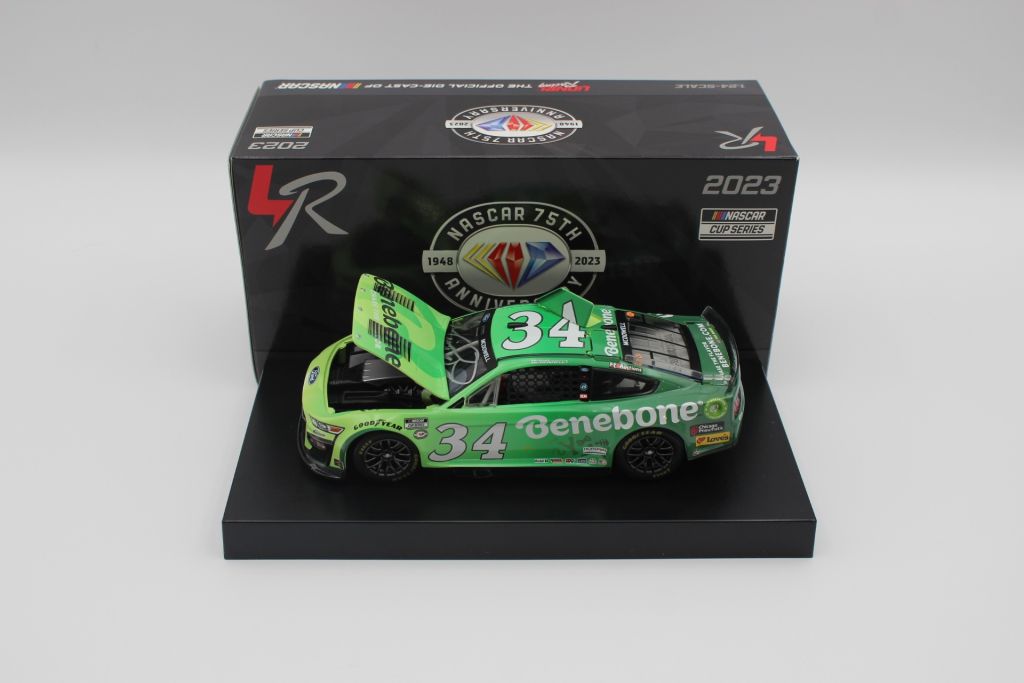 Item 024 - Michael McDowell Autographed 2023 Benebone 1:24 Nascar Diecast