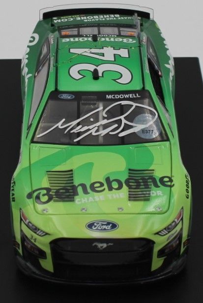 Item 024 - Michael McDowell Autographed 2023 Benebone 1:24 Nascar Diecast