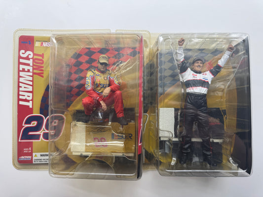 E - Item N397 - Tony Stewart/Davey Allison Figure Lot