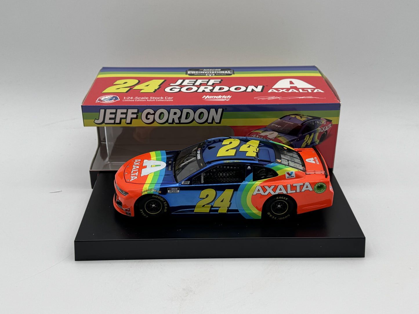 Item F134 - JEFF GORDON #24 AXALTA IRACING NORTH WILKESBORO 2020 Camaro ZL1 Color Chrome *DIN 12*