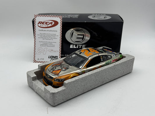 Item N268 - Chase Elliott #24 Mountain Dew Little Caesars 2017 SS Elite Color Chrome
