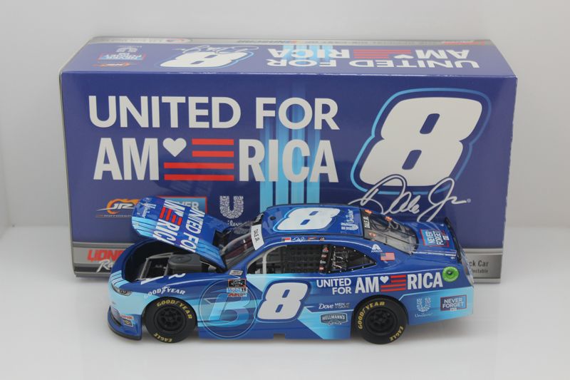 C - Item CL25-170 - Dale Earnhardt Jr 2021 United for America 1:24 Nascar Diecast
