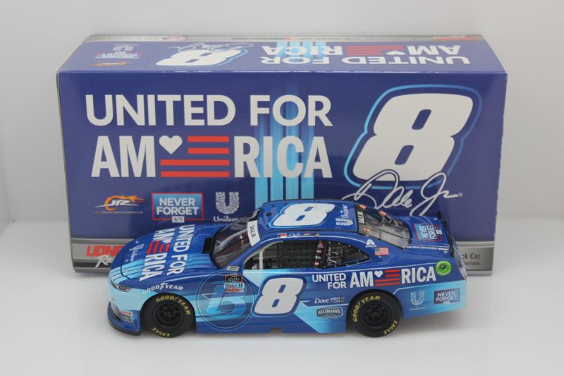 C - Item CL25-170 - Dale Earnhardt Jr 2021 United for America 1:24 Nascar Diecast