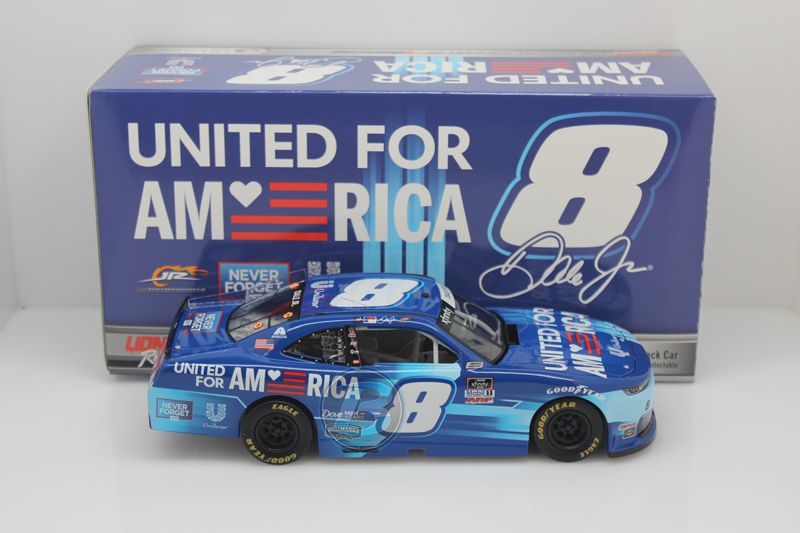 C - Item CL25-170 - Dale Earnhardt Jr 2021 United for America 1:24 Nascar Diecast