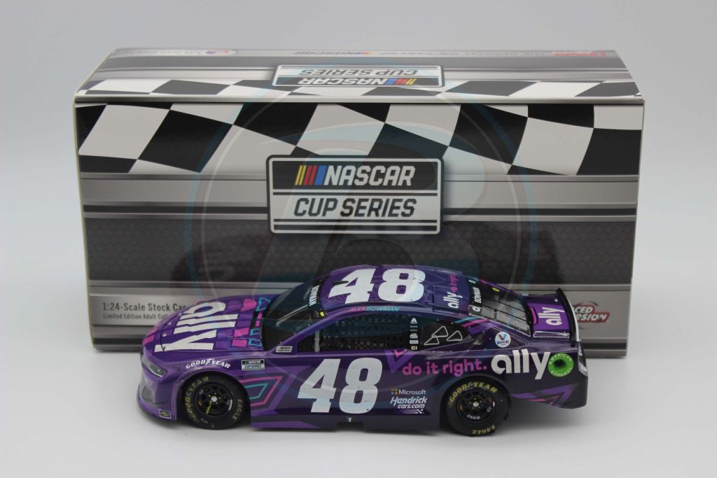 Item CL25-220 - Alex Bowman 2021 Ally / Richmond Cup Series Win 1:24 Nascar Diecast