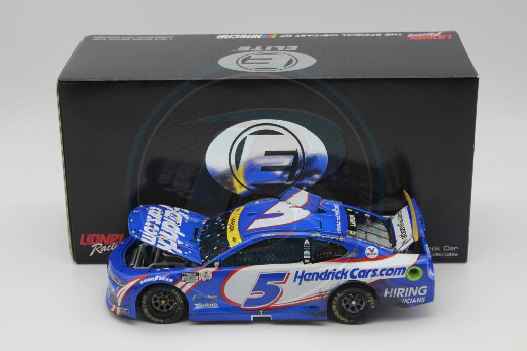 Item CL25-228 - Kyle Larson 2021 HendrickCars.com Texas 10/17 Cup Series Playoff Win 1:24 Elite Nascar Diecast